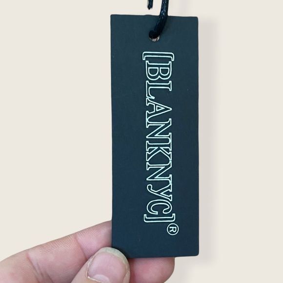 NWT Blank NYC Heather Ribbed Crewneck Sweater Size XL Tan/white knit mix - Picture 8 of 12